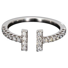 14k White Gold
Diamond Bypass Ring - Size 6.5