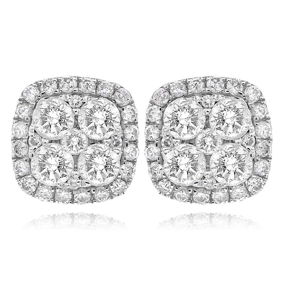 14K White Gold Diamond Earrings featuring 2.06 Carats of Diamonds

Underline your look with this sharp 14K White gold shape Diamond Earrings. High quality Diamonds. This Earrings will underline your exquisite look for any occasion.

. is a leading