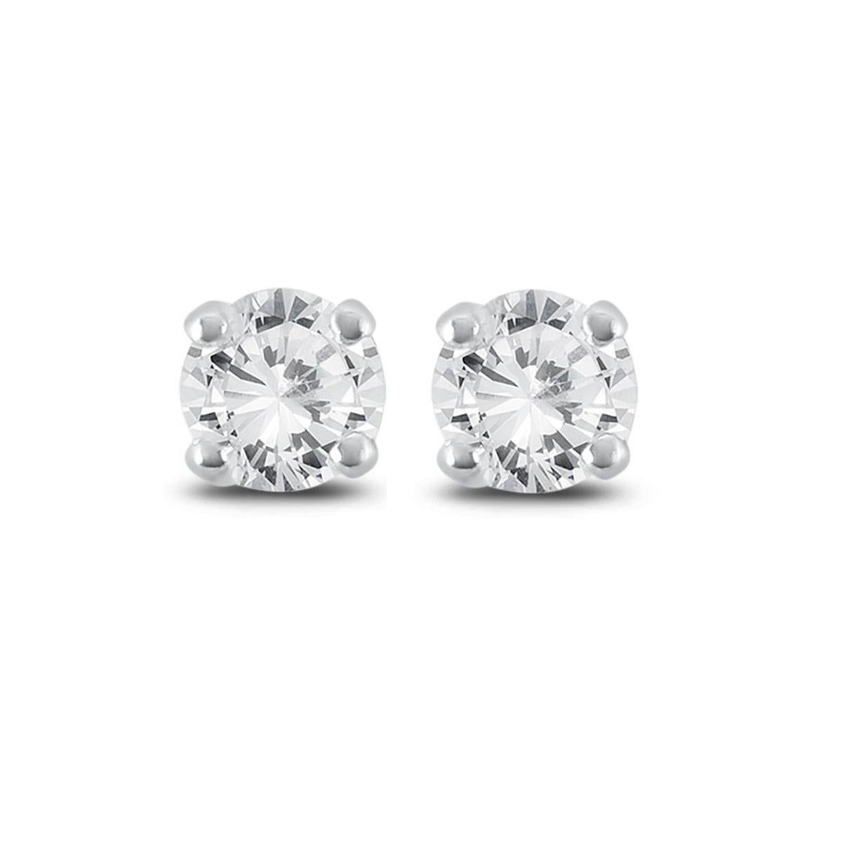 14K White Gold Diamond Earrings featuring 0.15 Carat T.W. of Natural Diamonds

Underline your look with this sharp 14K White Gold Diamond Earrings. High quality Diamonds. This Earrings will underline your exquisite look for any occasion.

. is a