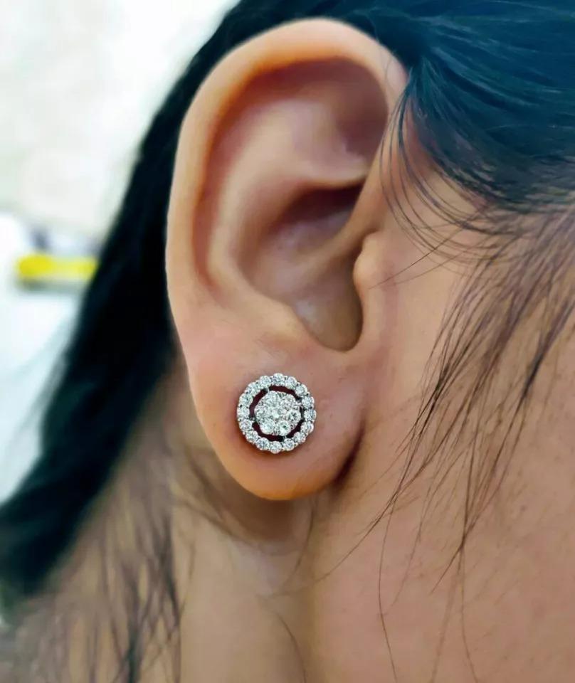 Orecchini con diamante solitario in oro bianco 14K Orecchini a pressione Orecchini con perno di diamante Regalo
Leggero, può essere indossato tutti i giorni

Informazioni aggiuntive:
Condit: Nuovo con etichette: Un articolo nuovo di zecca, non usato