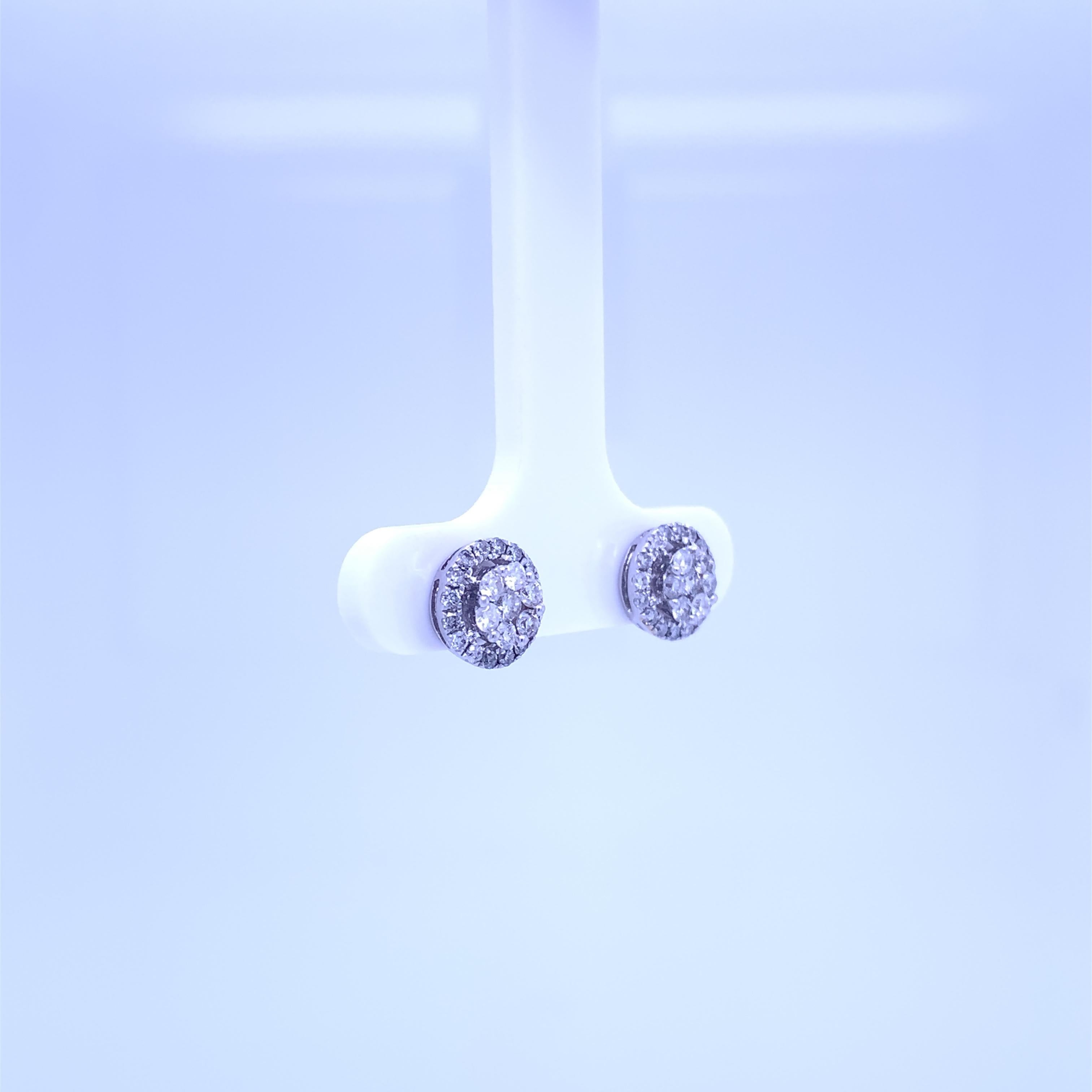 diamond stud earrings sale aventura