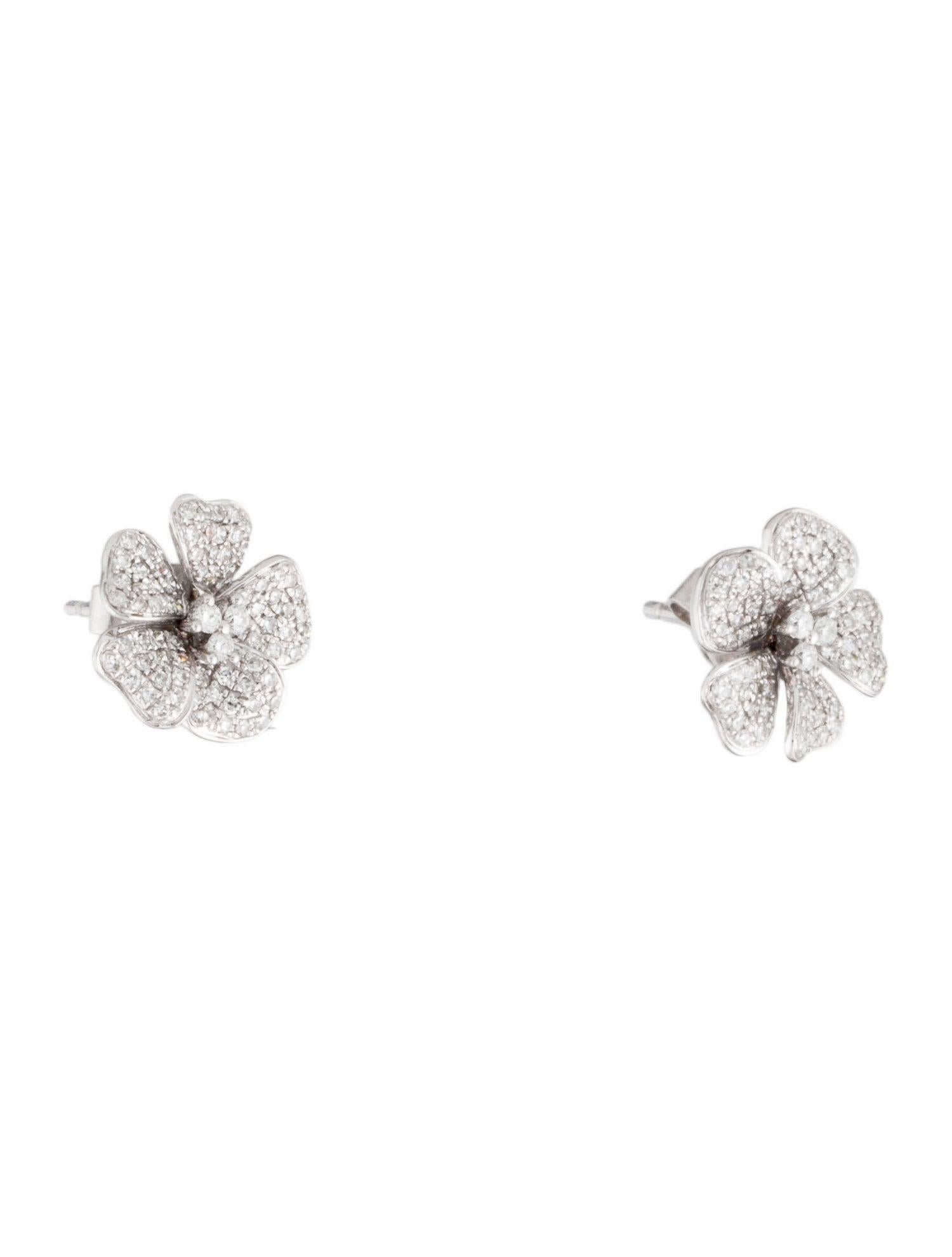 flower set earrings