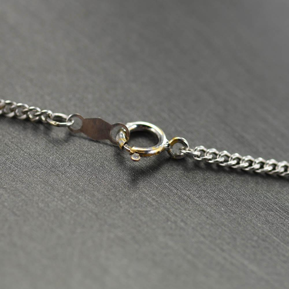 Women's or Men's 14K White Gold Diamond Heart Pendant Necklace 1.75TDW, 10.7gr For Sale