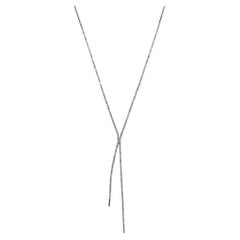 Collana di diamanti in oro bianco 14K 3,00ct