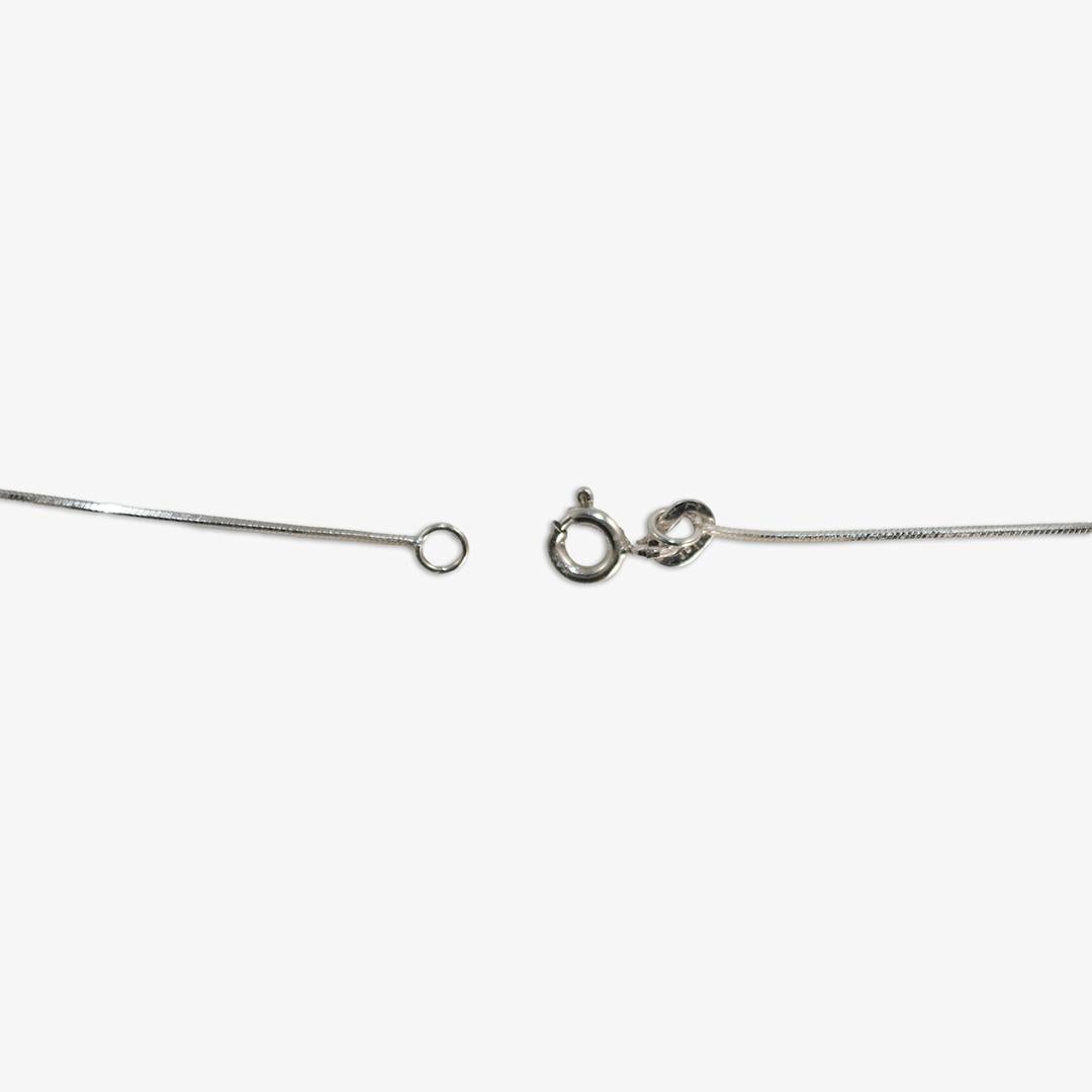 14K White Gold Diamond Necklace and Earrings Set 0.50ct 2