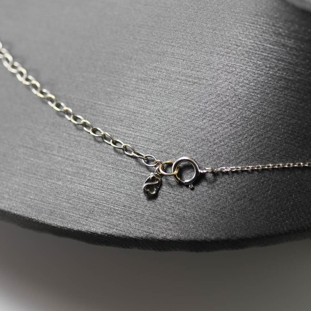 Collana con diamante in oro bianco 14K 0,35ct In condizioni ottime in vendita a Laguna Beach, CA