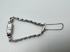 Orologio Hamilton in oro bianco 14k, diamanti e platino