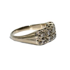 14k White Gold Diamond Ring .25tdw, 4gr