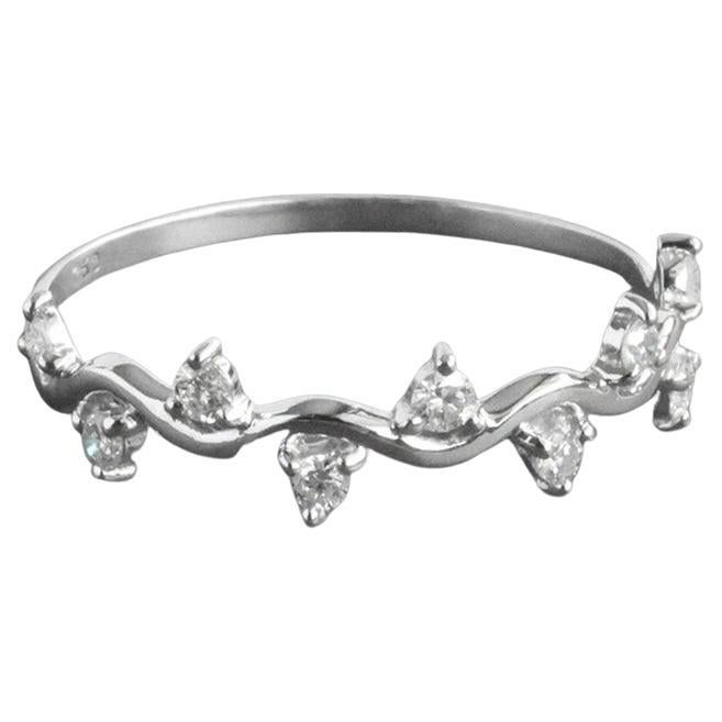 Long Dimond Rings Long Diamond Ring For Sale at 1stDibs