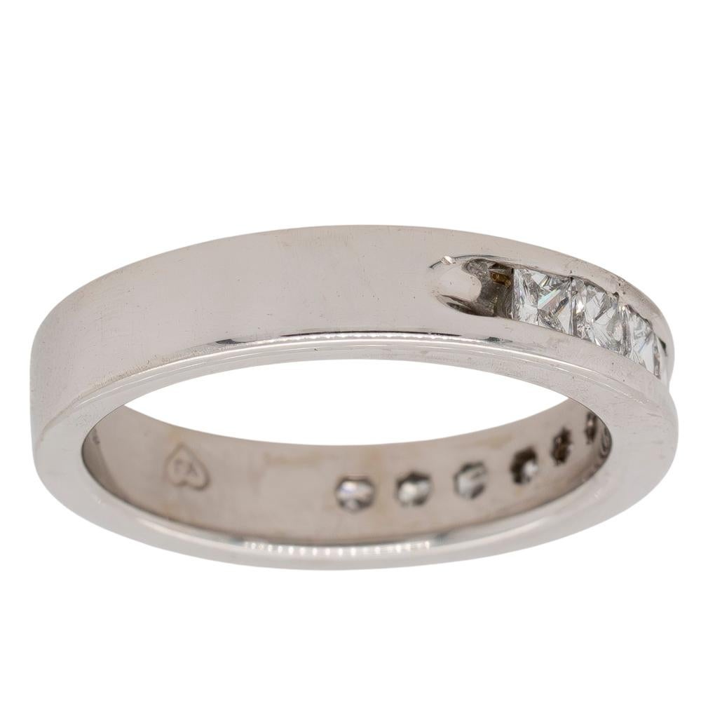 14K White Gold Diamond Ring For Sale 3