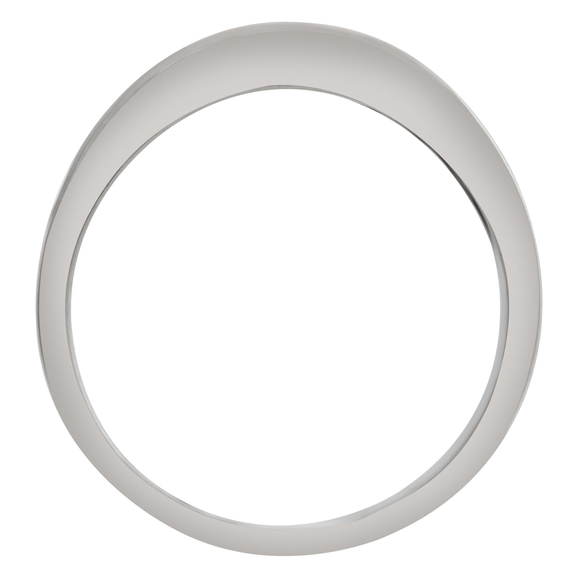 14k Weißgold Diamant Halb-Eternity-Ring und Ring mit app. 1 Karat Damen im Angebot