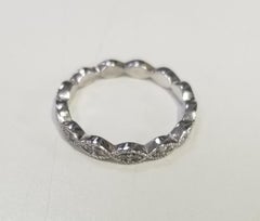 14 Karat White Gold Diamond Stack Able Eternity Ring
