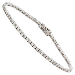 14k Weißgold & Diamant-Tennisarmband 2,06ctw G-H/VS2-SI1