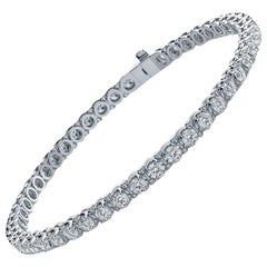 The Eternal Tennis Bracelet - Featuring 4 Carats of Diamonds