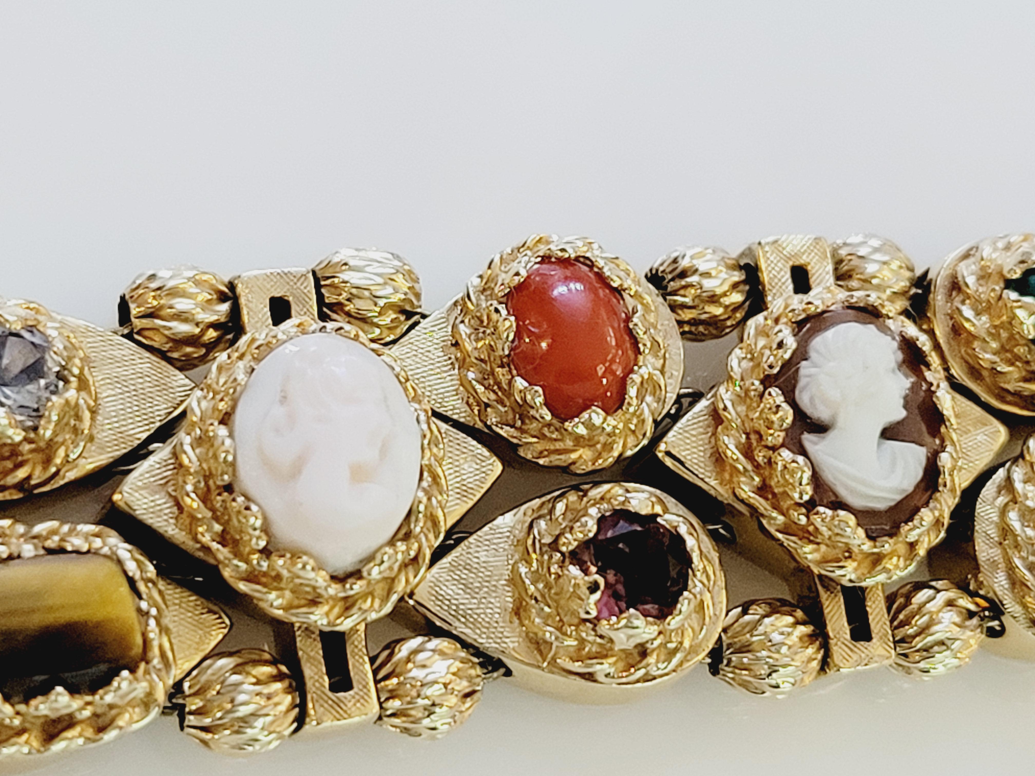 14 Karat Weißgold-Armband  Saphir- und Diamanten mit Saphir im Zustand „Gut“ im Angebot in New York, NY