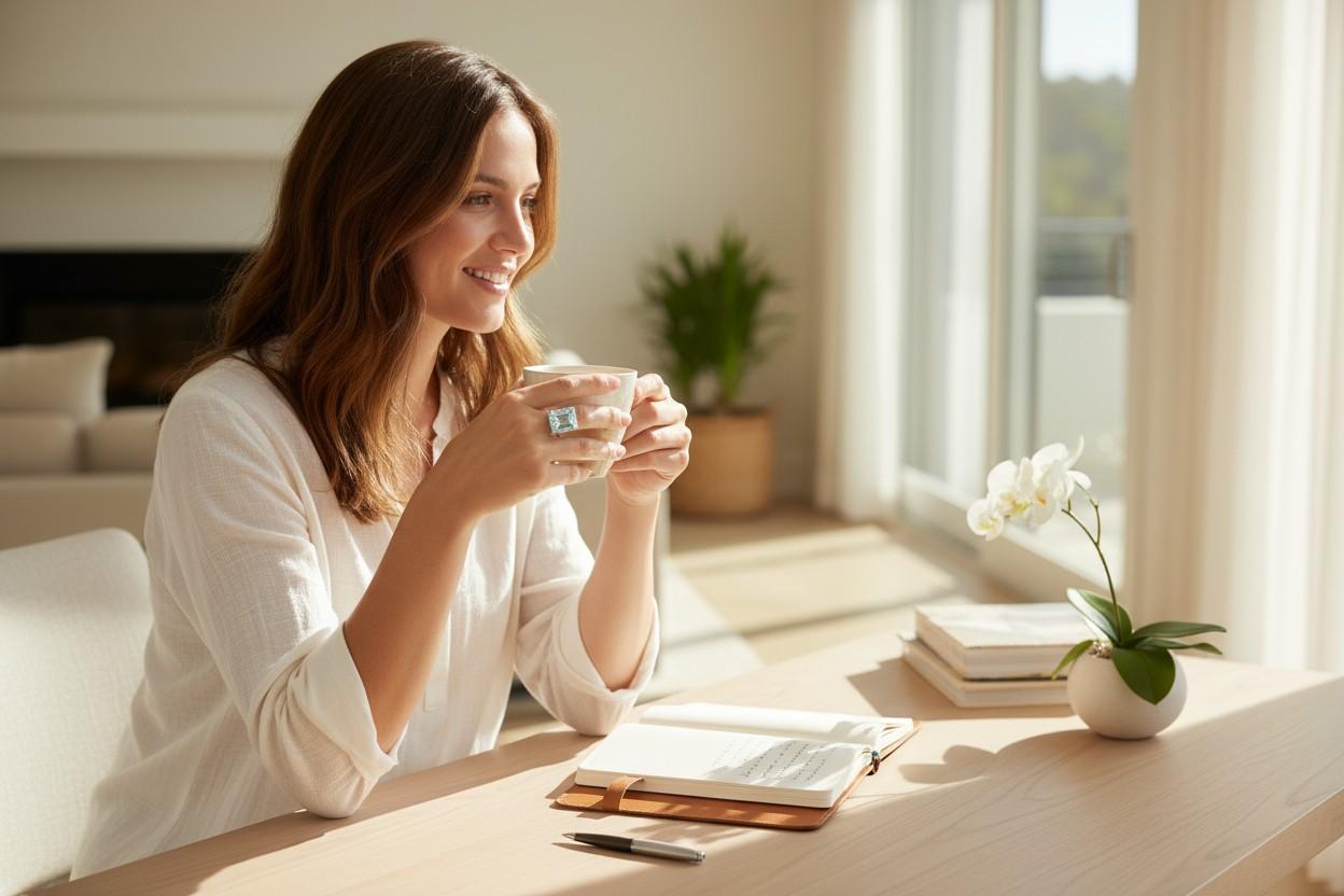 En or blanc 14 carats, cette exquise bague de déclaration pèse 8,2 grammes et est sertie d'une époustouflante pierre naturelle.  Aigue-marine en forme d'émeraude mesurant 18,5 mm x 14,25 mm x 9 mm, pesant environ 16,24 carats. La pierre précieuse