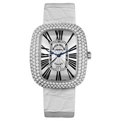 14K White Gold Franck Muller Galet Diamond-Set Watch – Original with Certificate