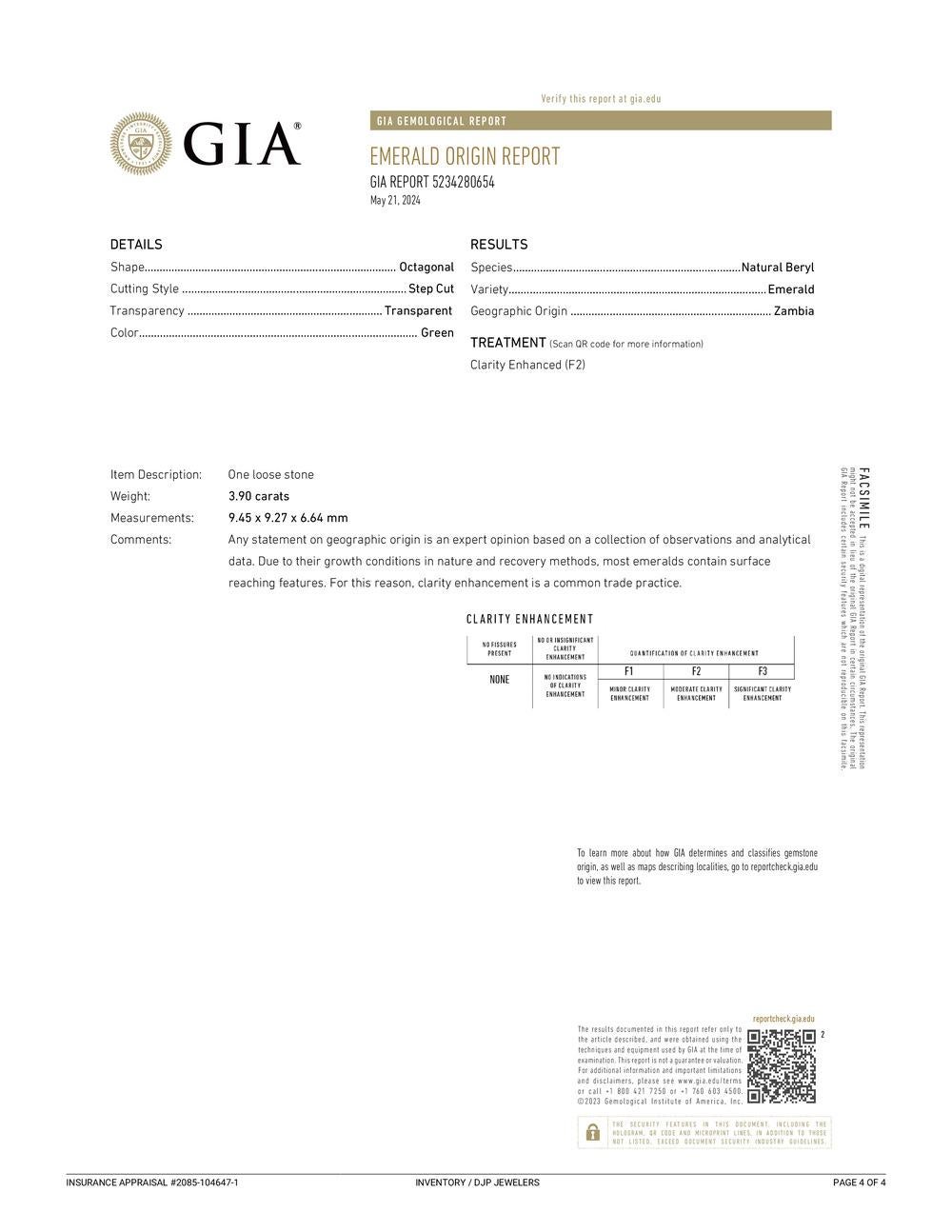 14K Weißgold GIA 3,90ct Smaragd Hidden Halo akzentuiert Diamant Cocktail Ring im Angebot 4