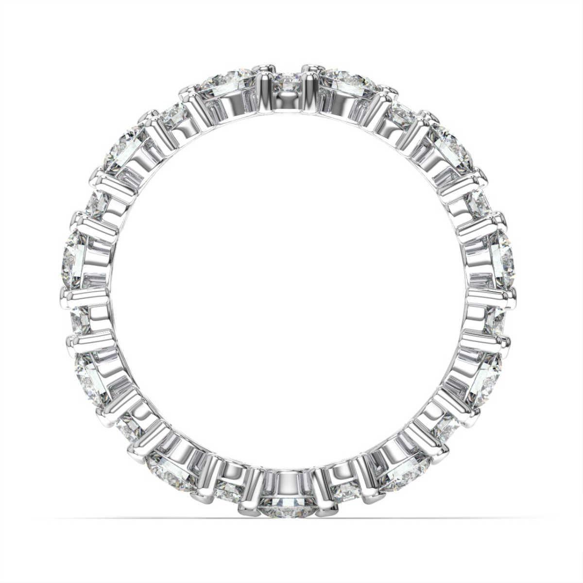 This eternity ring features a perfectly matched round brilliant diamonds set in a delicate prong. Experience the difference!

Product details: 

Center Gemstone Color: WHITE
Side Gemstone Type: NATURAL DIAMOND
Side Gemstone Shape: ROUND
Metal: 14K