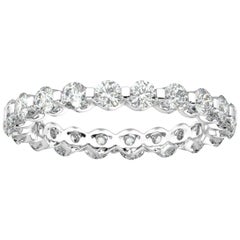 14K White Gold Harlow Eternity Diamond Ring '1 1/2 Ct. Tw'