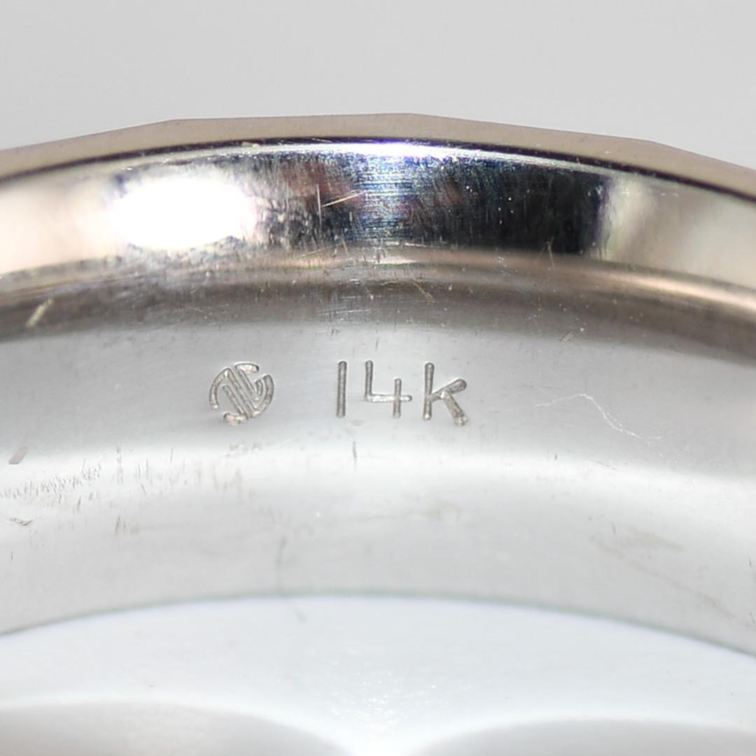 14K White Gold Ladies' Diamond Ring 0.50 ct For Sale 3