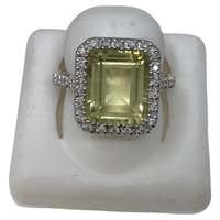 Victorian 14k with Gold and Diamond Ladies Ring For Sale at 1stDibs ...