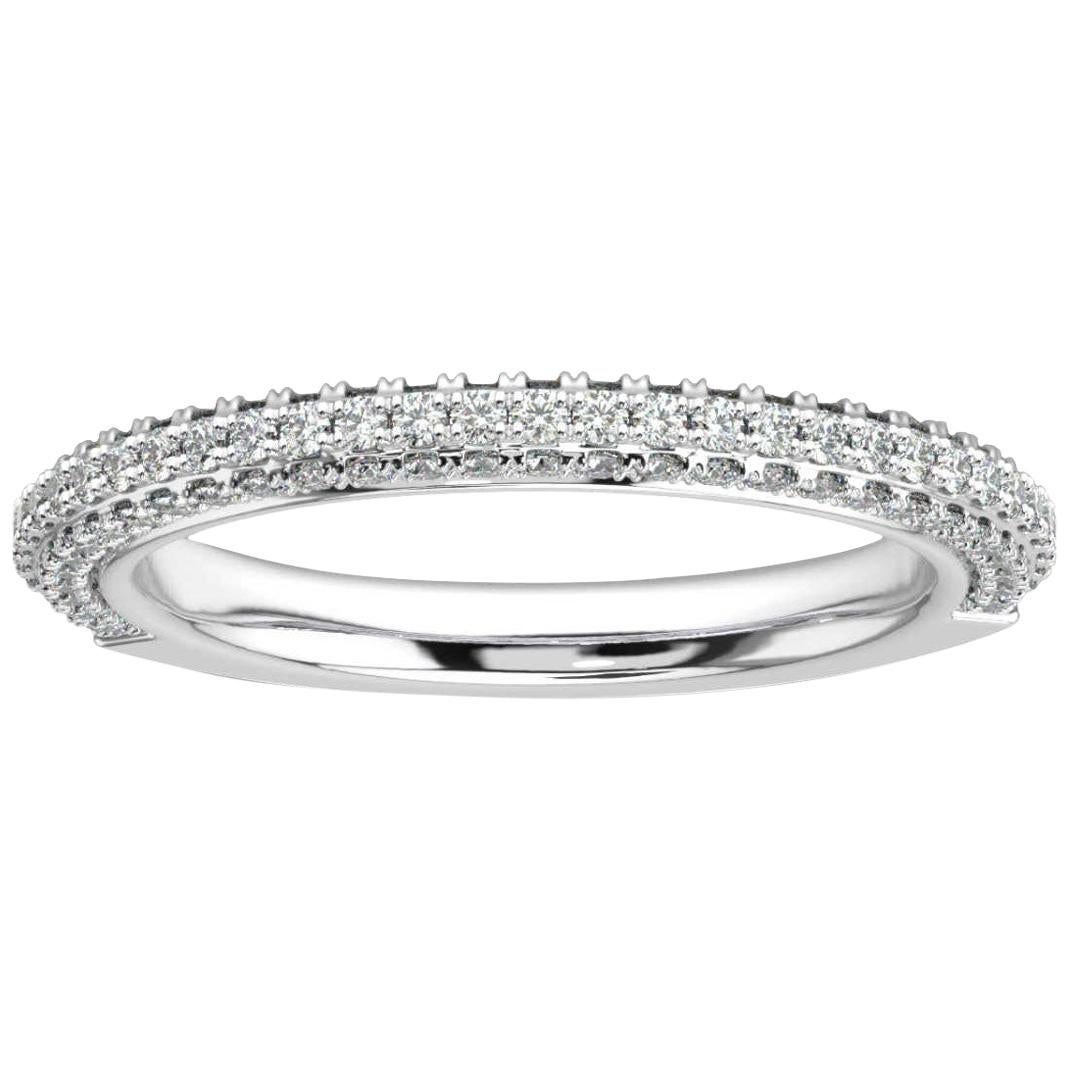 14K White Gold Louise Diamond Ring '1/2 Ct. tw' For Sale