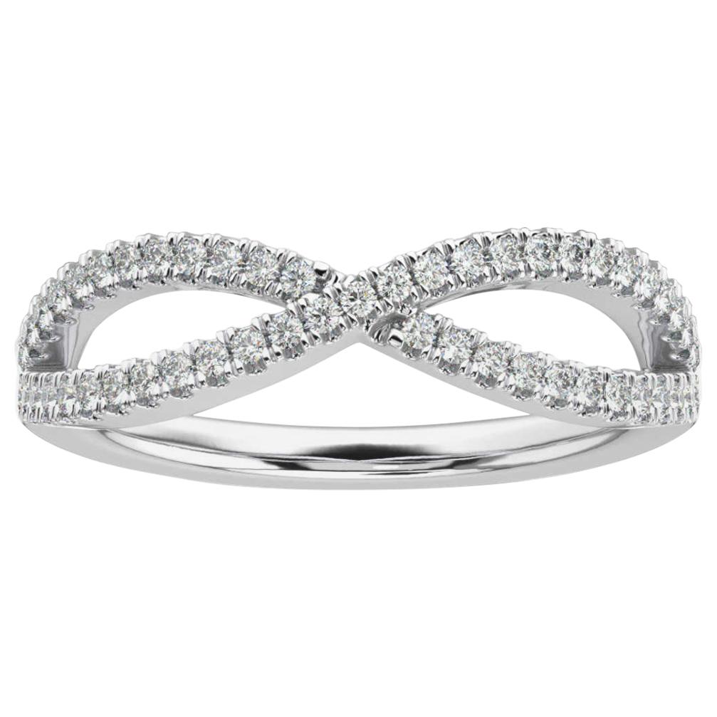 14k White Gold Marielle Diamond Ring '1/4 Ct. Tw' For Sale