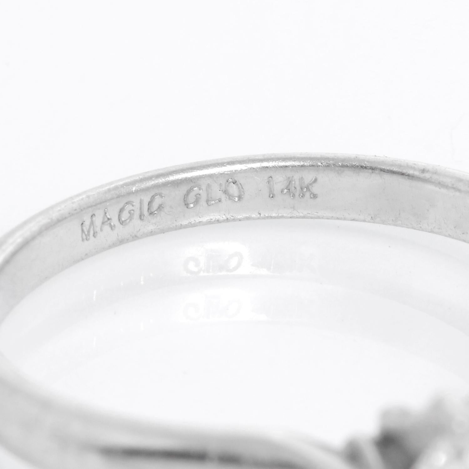 magic glo 14k ring