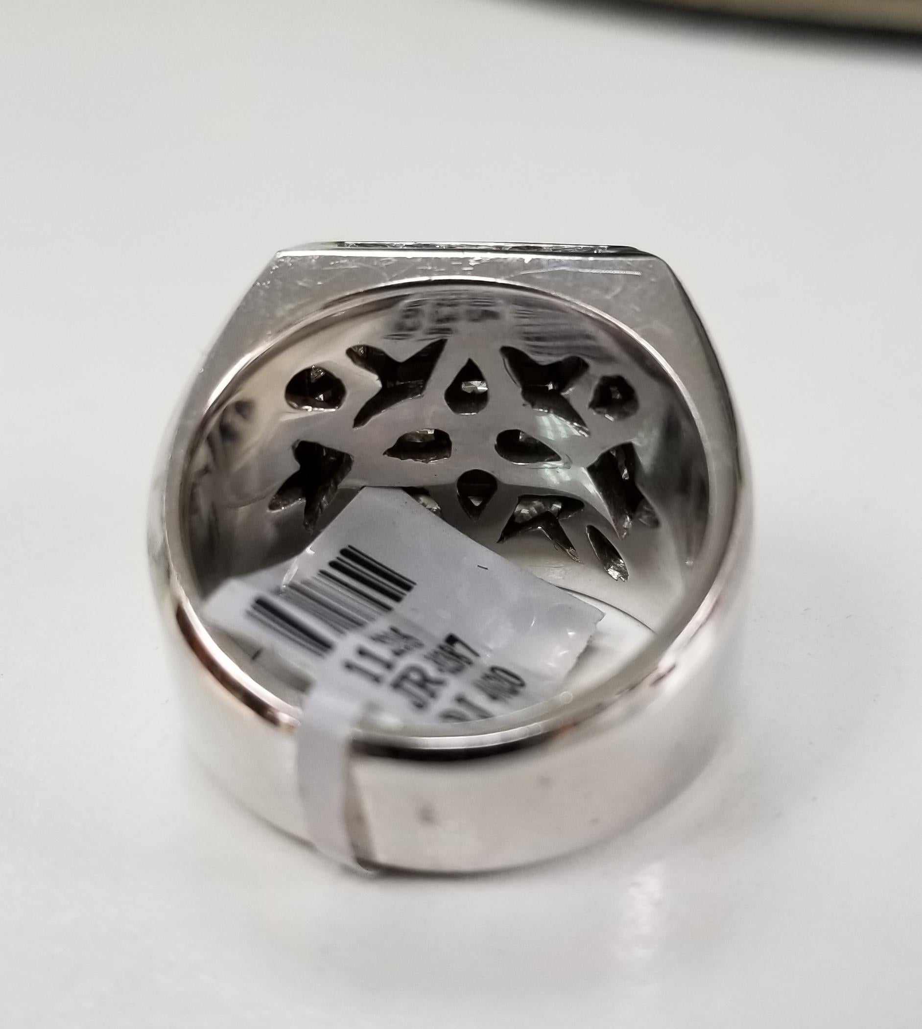 mens princess cut diamond ring