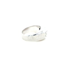 14K White Gold Men’s Vintage 3-Stone Diamond Ring