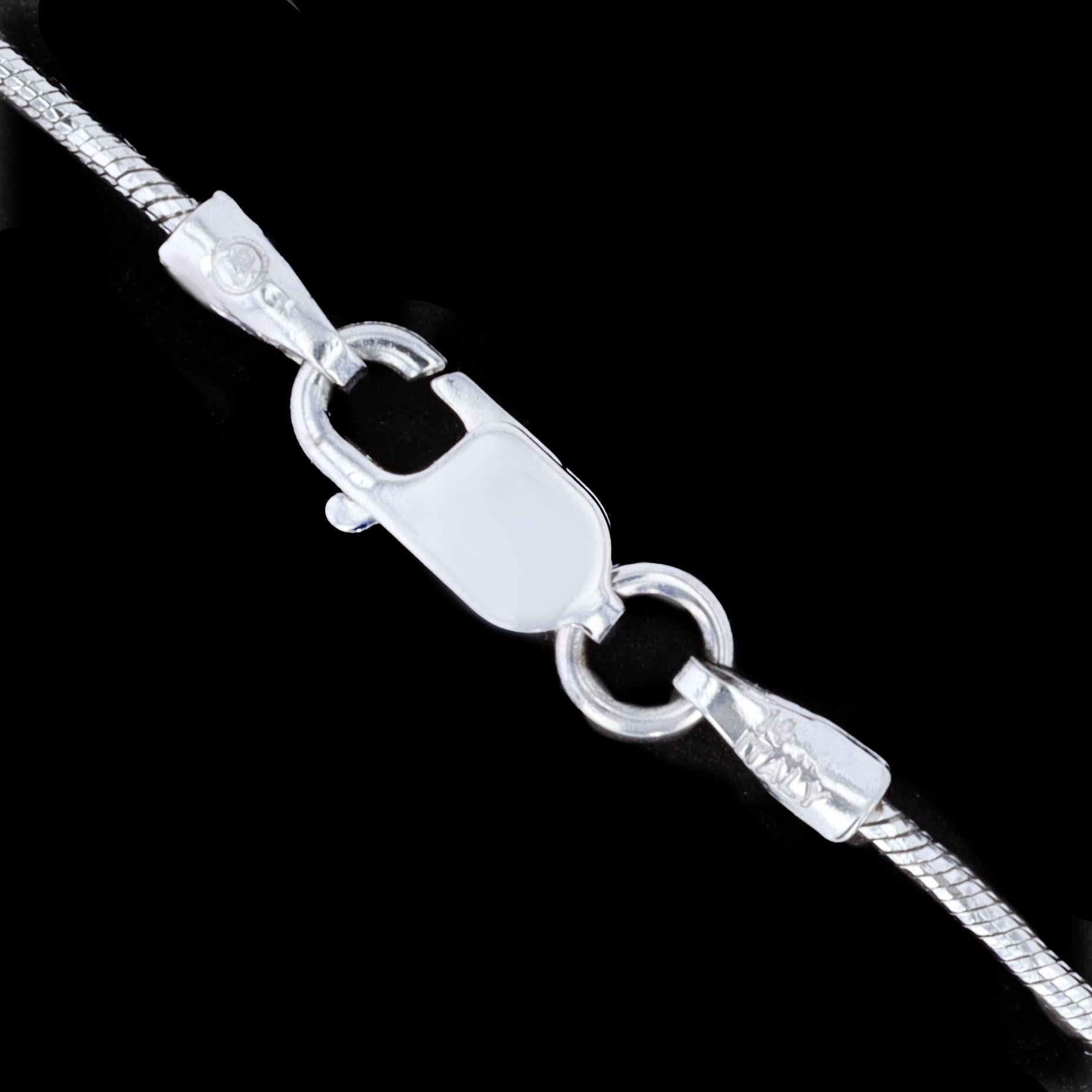 14K White Gold Old Mine Cut Diamond Pendant For Sale 4