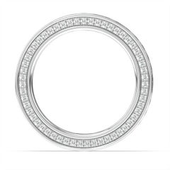 14K Weißgold Ewigkeits-Diamantring '2 Ct. tw'