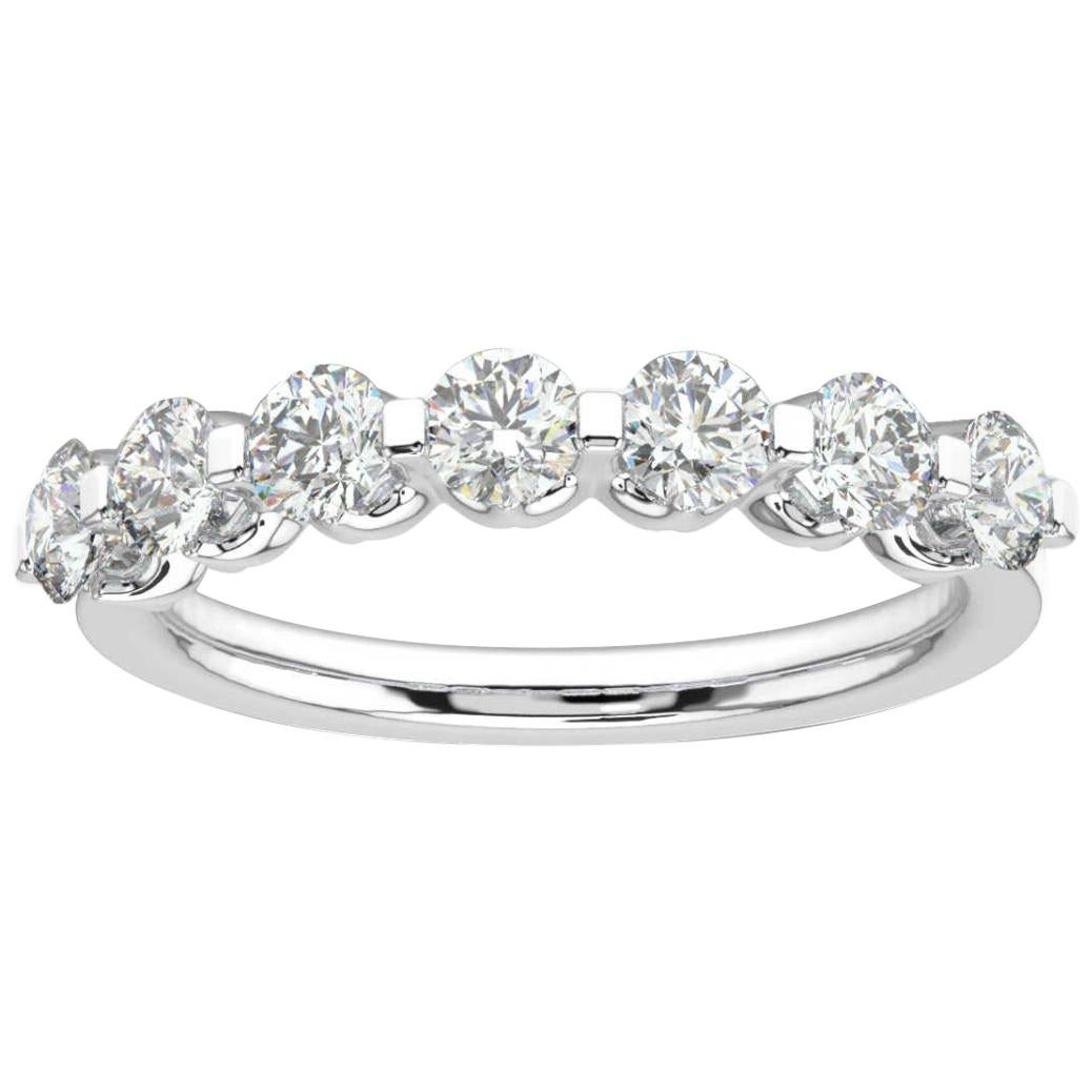 Bague Orly en or blanc 14 carats avec diamants (1 ct. tw)