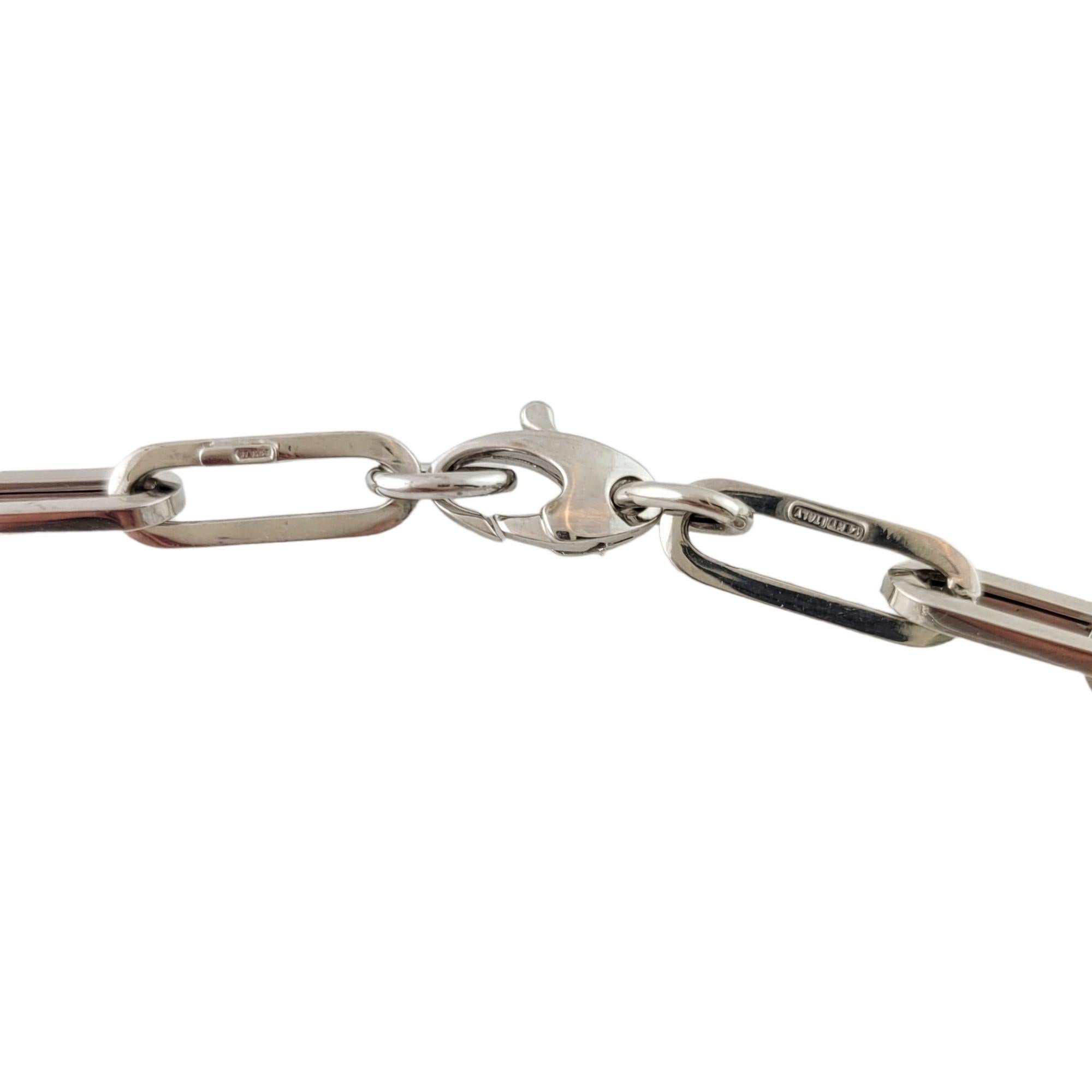 Women's 14K White Gold Paperclip Chain Necklace