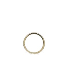 14K White Gold Pave Diamond Eternity Band