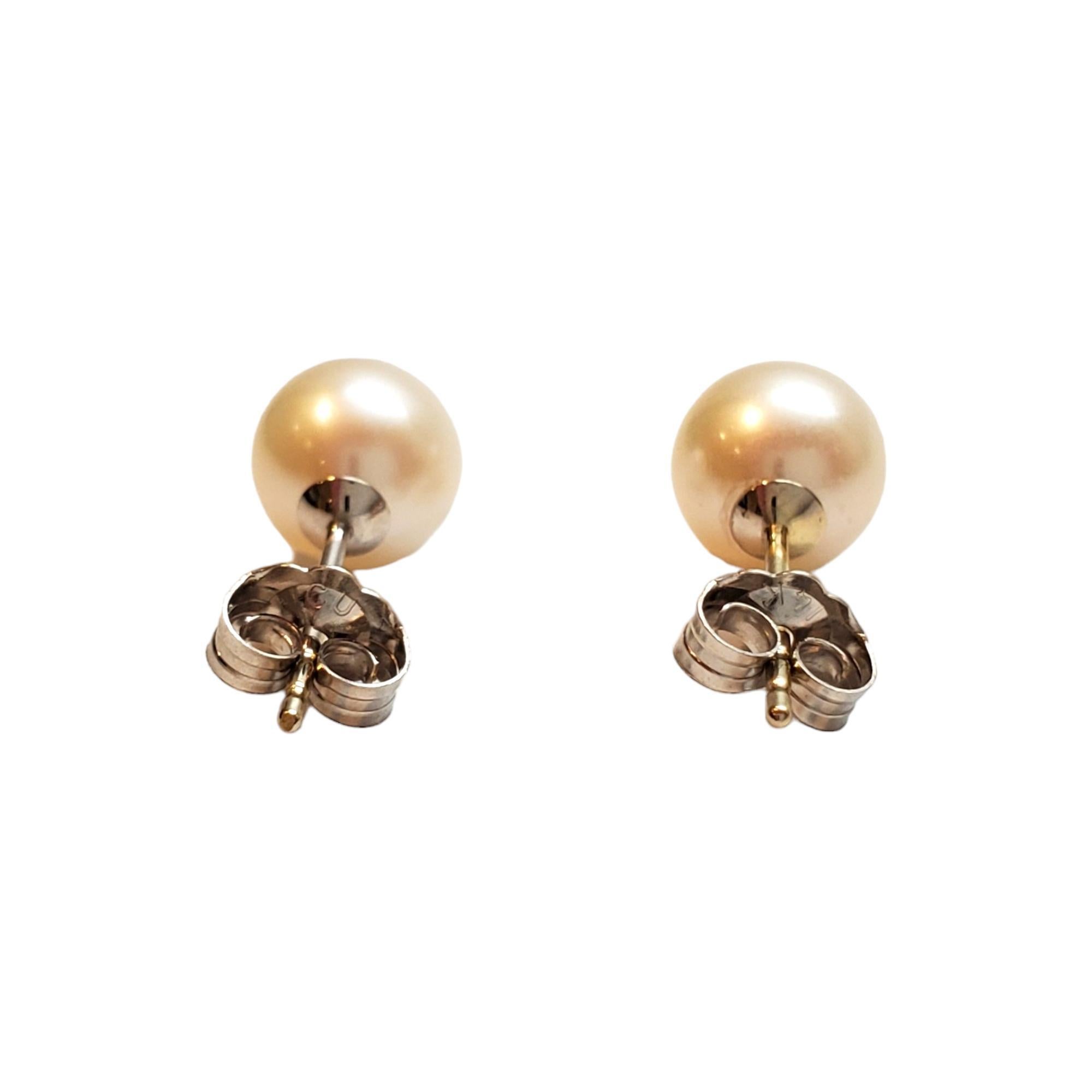 Orecchini con perle in oro bianco 14K #17741 In condizioni buone in vendita a Washington Depot, CT