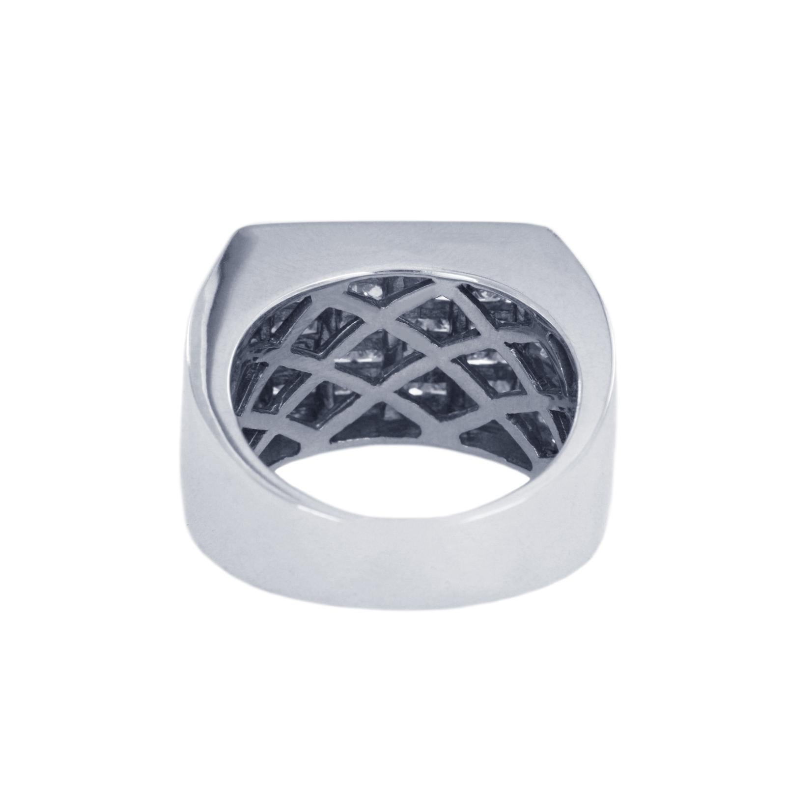 pinky ring white gold