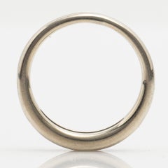 14k White Gold Princess Diamond Half Eternity Ring