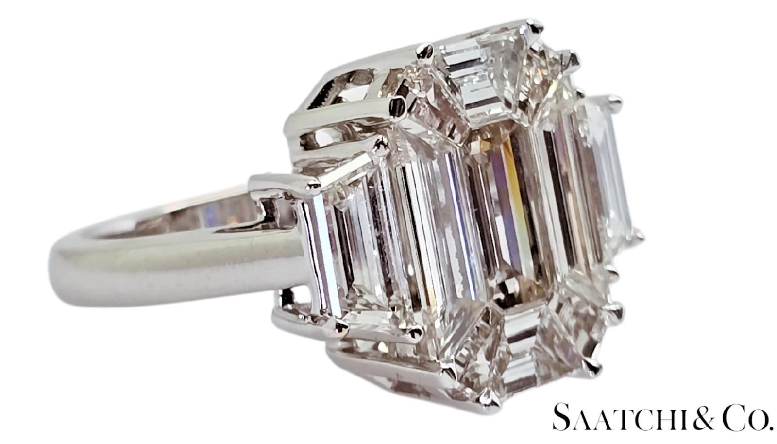 Oro bianco 14K - CVD: Anello con smeraldo illusorio da 6 carati

Tipo di metallo: oro bianco 14K
Peso totale dell'articolo: 7,8 grammi
Misura dell'anello: 7 (misura misurabile)
1:
Tipo di diamante: CVD
Peso del diamante: 6 carati.
Grado di purezza