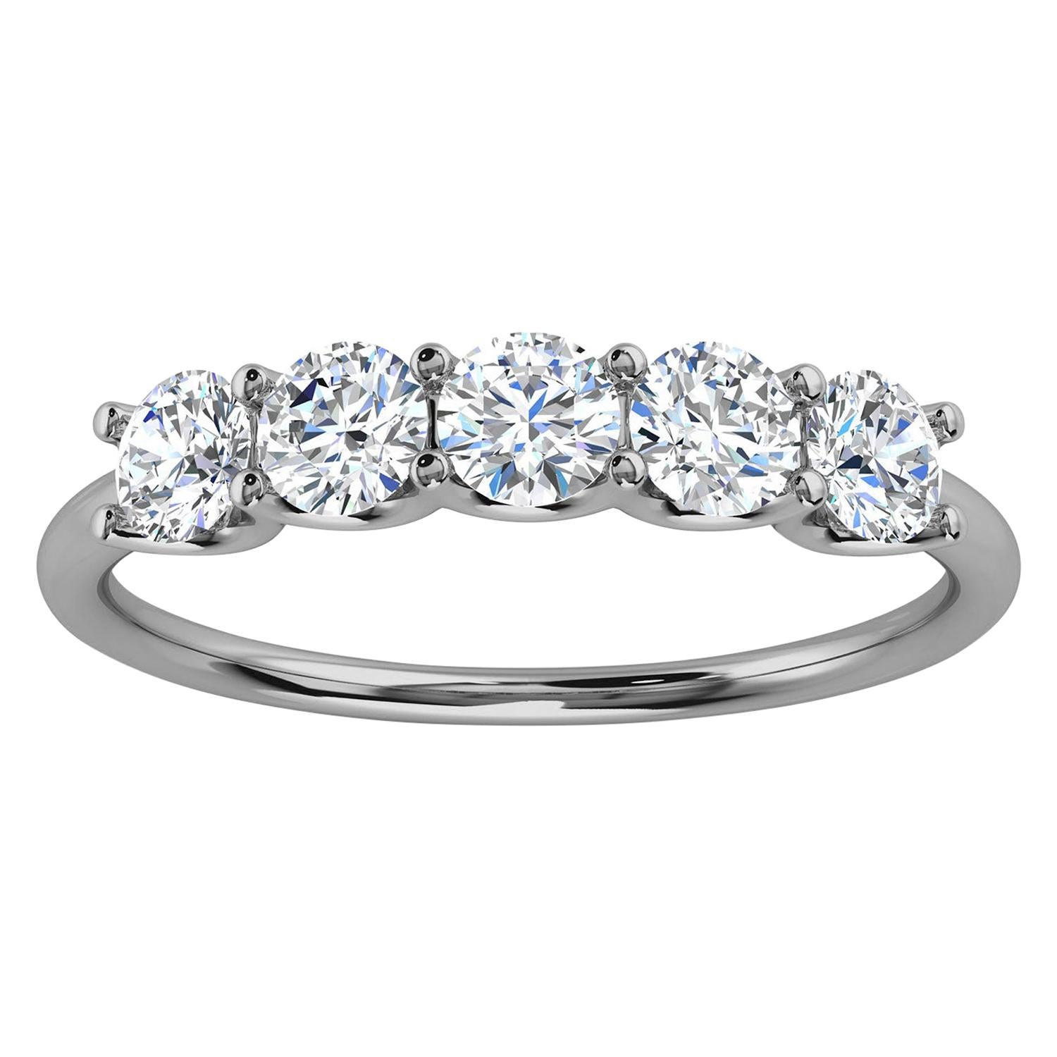 14k White Gold Sevilla Diamond Ring '3/4 Ct. Tw'