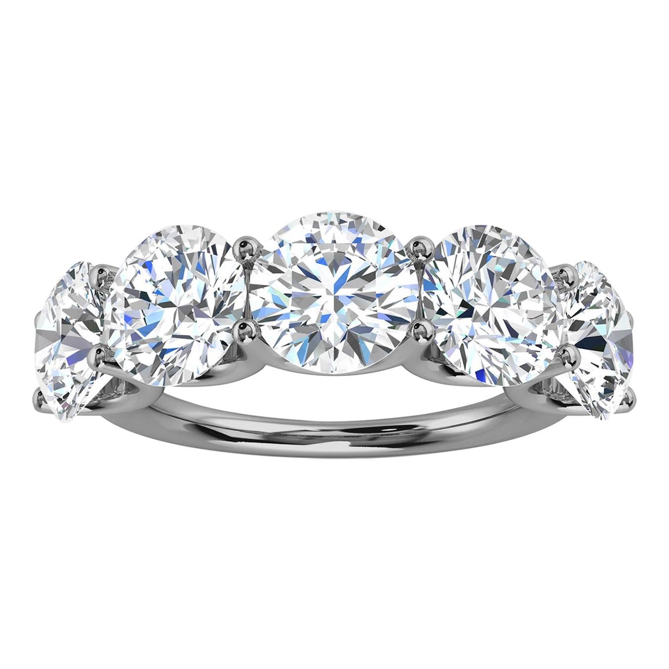 14K White Gold Sevilla Diamond Ring '5 Ct. Tw' For Sale