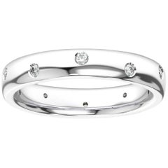 14K White Gold Siena Eternity Diamond Ring '1/5 Ct. tw'