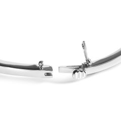 14K Weißgold Tansanit und 1/3 Cttw Diamant-Armspange