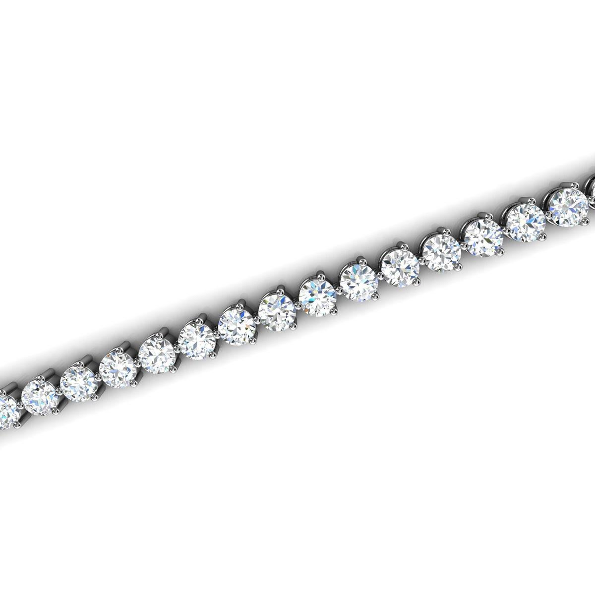 8 carat tennis bracelet