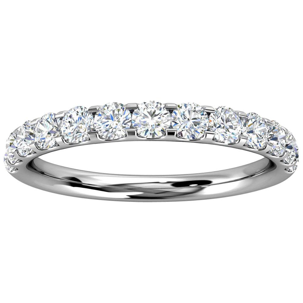 14K White Gold Valerie Micro-Prong Diamond Ring '1/2 Ct. tw'