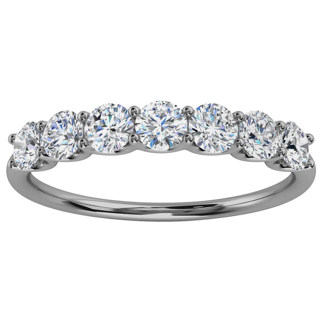 14k White Gold Winter Diamond Ring '3/4 Ct. Tw' For Sale