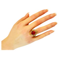 Collier à station italienne en or blanc et jaune 14k AURAFIN 18" - 16.64 Grammes