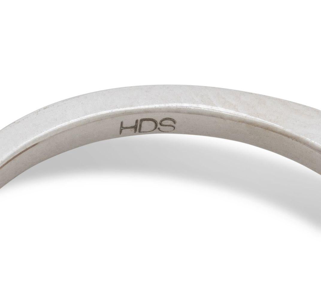 14K White & Yellow Gold Diamond Ring en venta 2