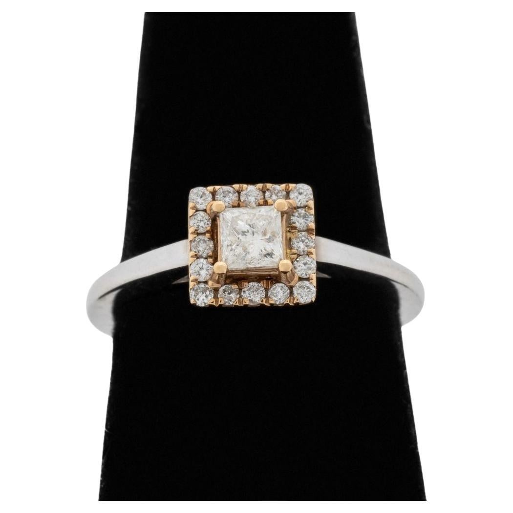 14K White
Yellow Gold Diamond Ring
